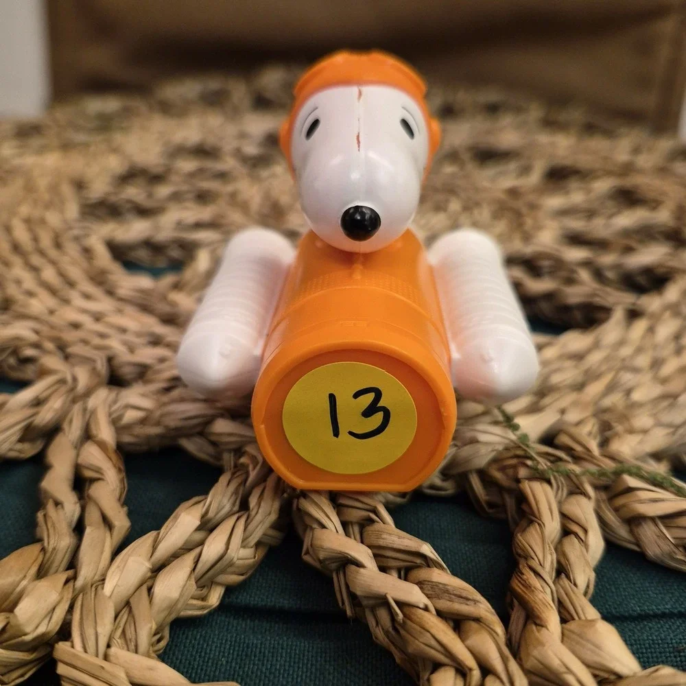 ✅2019 McDonald's Peanuts Snoopy NASA Space Happy Meal Toy Figure#️⃣13